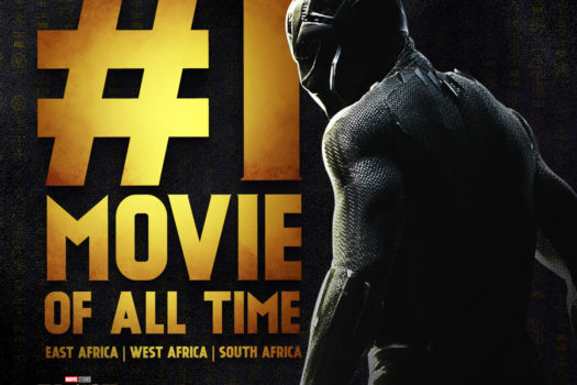 BLACK PANTHER HIGHEST GROSSING FILM OF ALL TIME IN AFRICA