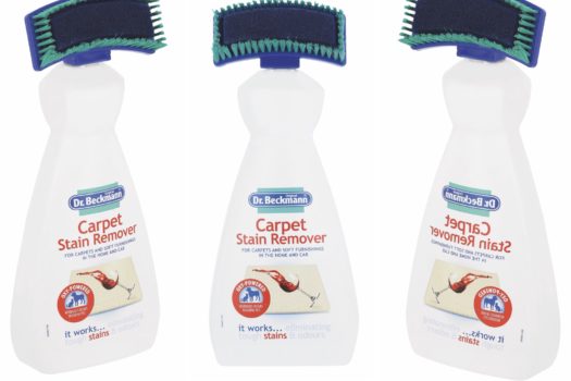 DR BECKMAN LAUNCH CARPET STAIN REMOVER WITH BRUSH APPLICATOR