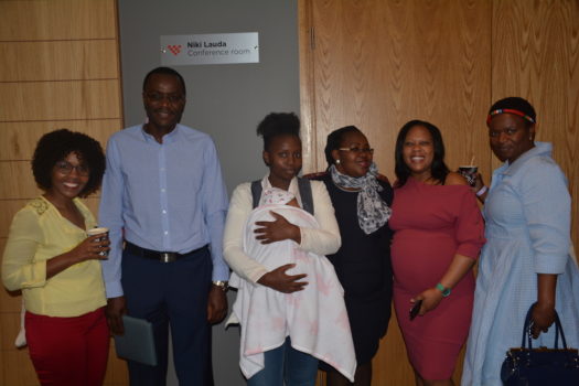 UNJANI CLINIC NURSES AT THE BABY MEET UP THIS WEEKEND