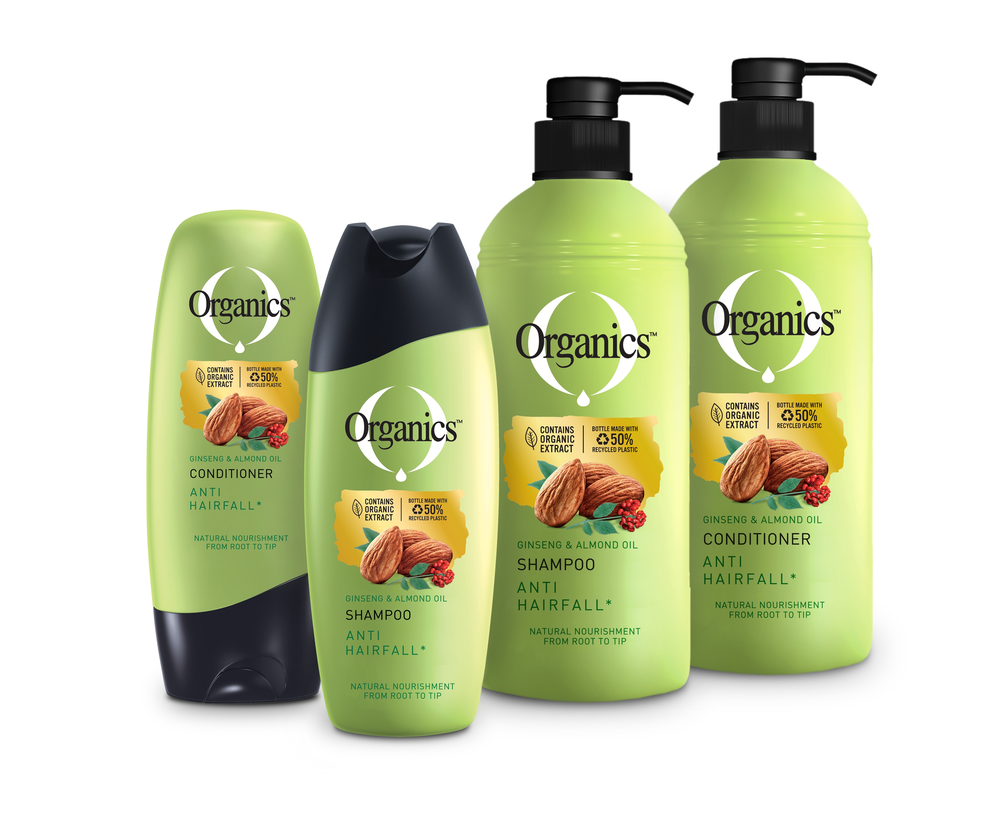 NO NEED TO LOSE ANY MORE HAIR WITH THE NEW ORGANICS RANGE