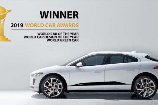 JAG I-PACE WINS BIG AT 2019 WORLD CAR AWARDS﻿