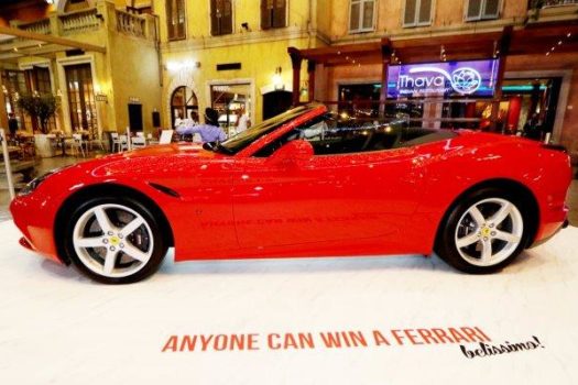 ANYONE CAN WIN A FERRARI VALUED AT OVER R3.5 MILLION