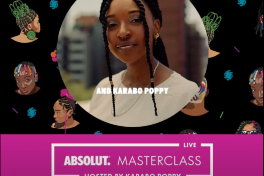 KARABO POPPY HOLDS THE FORT IN HOSTING THE ABSOLUT MASTERCLASS