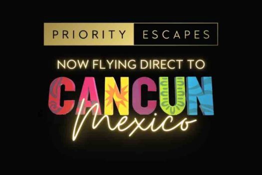 PRIORITY ESCAPES LAUNCHES ROUTE FROM SA TO MEXICO