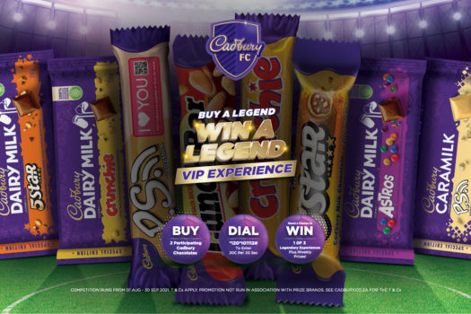 #TASTETHEACTION WITH CADBURY’S  LEGENDARY VIP EXPERIENCES