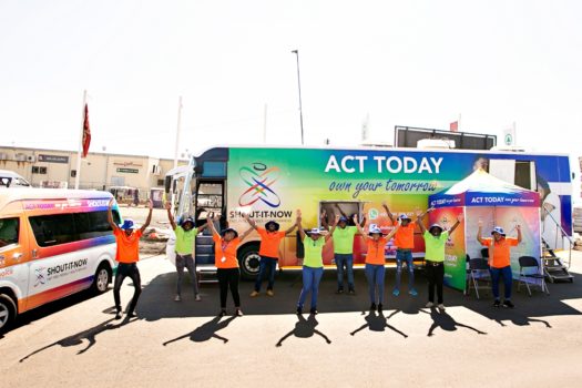 SHOUT-IT-NOW SO WE CAN TAKE ACTION