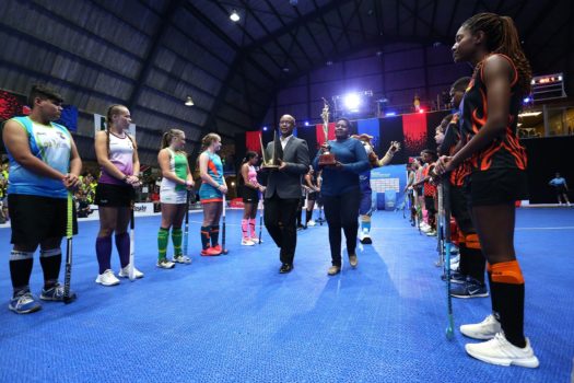 FIH HOCKEY INDOOR WORLD CUP TROPHY LAUNCHED IN CAPE TOWN