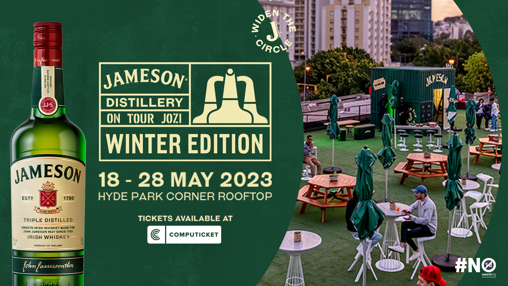 jameson distillery on tour south africa 2023