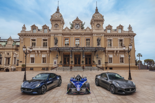 NEW MASERATI GRANTURISMO ON DISPLAY AT MONACO E-PRIX