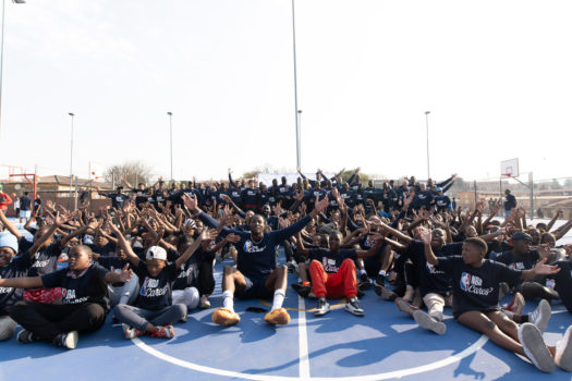 NBA UNVEILS FOUR NEWLY RENOVATED COURTS IN ALEXANDRA FOR BWB