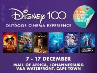 DISNEY100 TAKING IT OUTDOOR FOR THEIR CINEMA EXPERIENCE THIS DEC