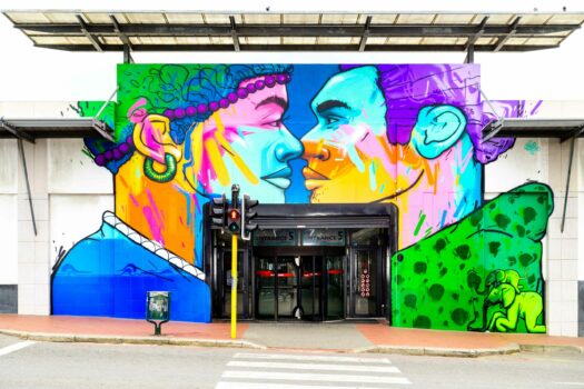 MALL CELEBRATE LOVE WITH URBAN ART WITH FALKO ONE