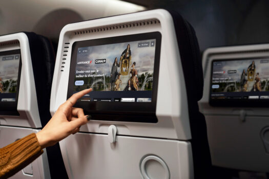 AIR FRANCE LAUNCHING CANAL+ ON BOAARD ITS LONG HAUL FLIGHTS