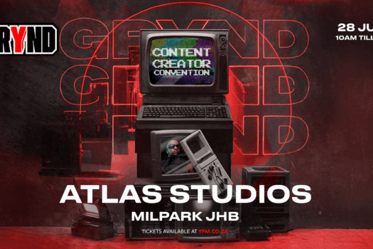 GRYND NON-STOP AT  SA’S BIGGEST CONTENT CREATOR CON