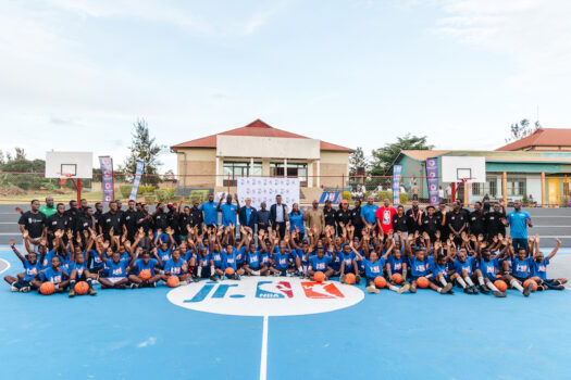 NBA AFRICA UNVEIL NEW BASKETBALL COURTS IN RWANDA AND KENYA