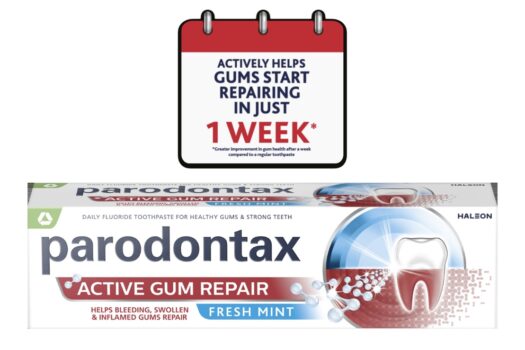 BLEEDING GUM? TAKE THE  PARODONTAX 1 WEEK CHALLENGE