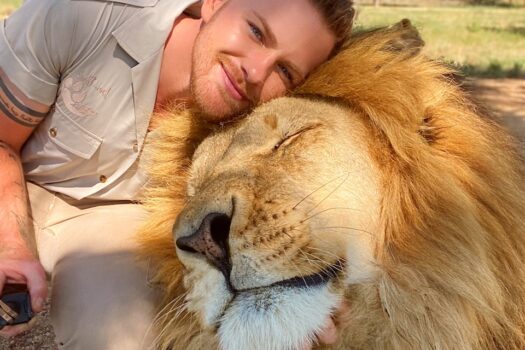 HOW SHANDOR LARENTY IS CHAMPIONING ANIMAL WELFARE & LION CONSERVATION