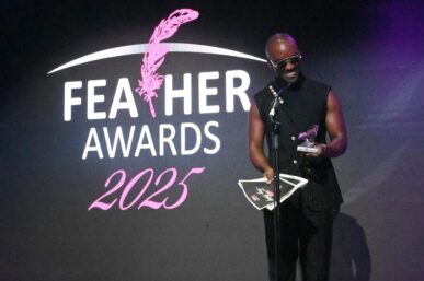A SOULFUL CALL TO ‘PAUSE, LOOK AND LISTEN TO YOUR HEART’ AT THE FEATHER AWARDS