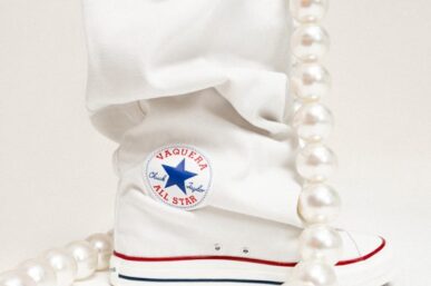 VAQUERA REIMAGINES THE CONVERSE CHUCK WITH SLOUCH WEDGE SILHOUETTES