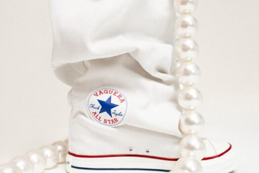 VAQUERA REIMAGINES THE CONVERSE CHUCK WITH SLOUCH WEDGE SILHOUETTES