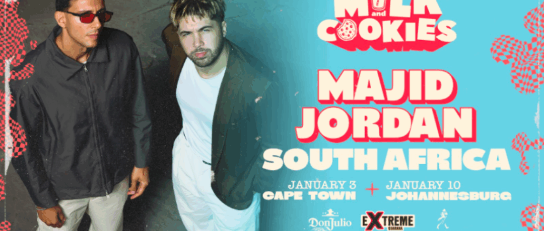 MAJID JORDAN RETURNS TO SOUTH AFRICA FOR MILK + COOKIES FESTIVAL