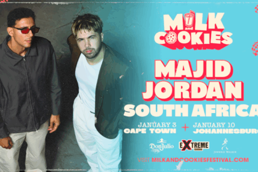 MAJID JORDAN RETURNS TO SOUTH AFRICA FOR MILK + COOKIES FESTIVAL