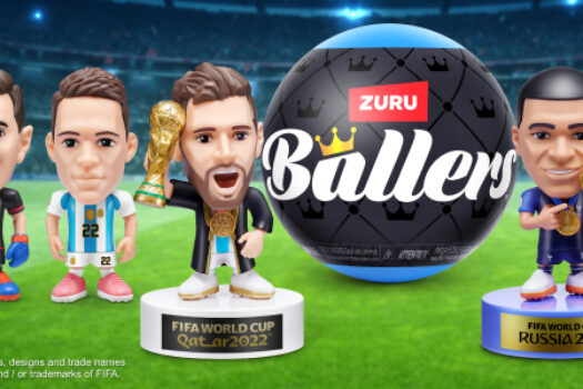 ZURU BRINGS LEGENDARY GAME TO LIFE WITH FIFA WORLD CUP BALLERS