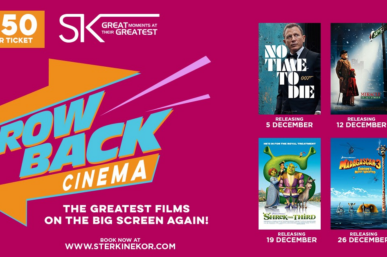 IT’S TIME FOR FESTIVE SEASON CHEER ON THE BIG SCREEN… AT THROWBACK PRICES