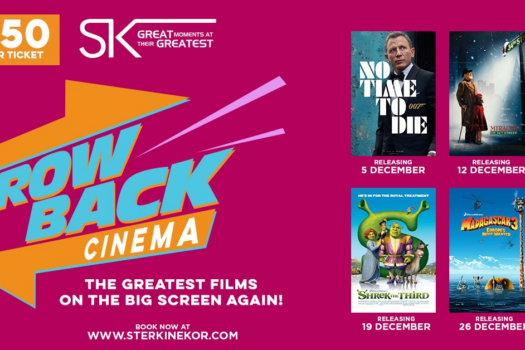IT’S TIME FOR FESTIVE SEASON CHEER ON THE BIG SCREEN… AT THROWBACK PRICES