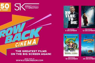 IT’S TIME FOR FESTIVE SEASON CHEER ON THE BIG SCREEN… AT THROWBACK PRICES