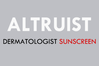 ALTRUIST SUNSCREEN NOW OFFICIALLY AVAILABLE IN SA