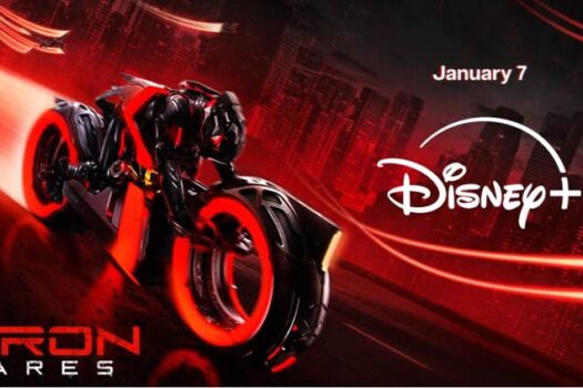 TRON: ARES MAKES NOW STREAMING EXCLUSIVELY ON DISNEY+
