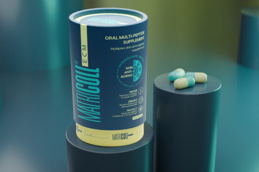 LAMELLE PHARMACEUTICALS LAUNCHES SKINCARE SUPPLEMENT MATRICOLL ECM 