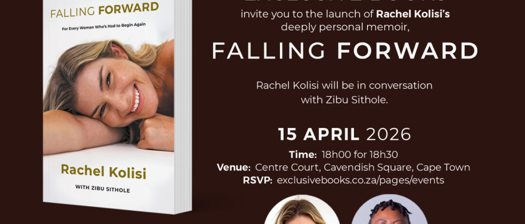 RACHEL KOLISI TO LAUNCH HER MEMOIR AT CAVENDISH SQUARE