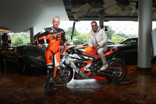 SA RIDER MAKES ISLE OF MAN TT RACE HISTORY WITH RARE 50THE RACE START