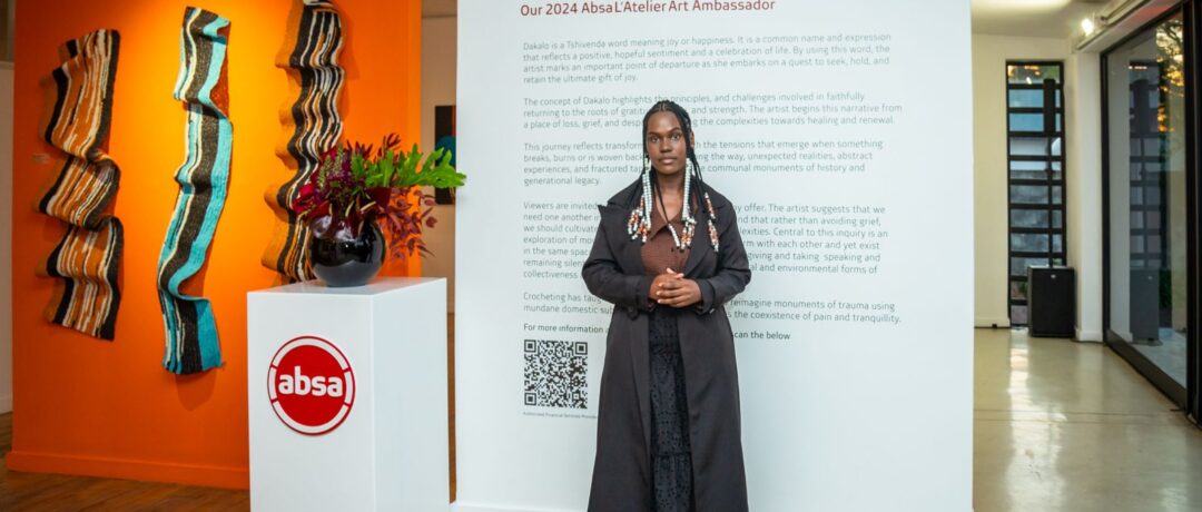 KUTLWANO MONYAI DEBUTS FIRST SOLO EXHIBITION AS ABSA’S L’ATELIER AMBASSADOR