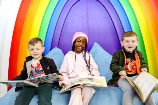 EASTGATE MALL HELPS REFRESH BEDFORDVIEW LIBRARY CHILDRENS SPACE