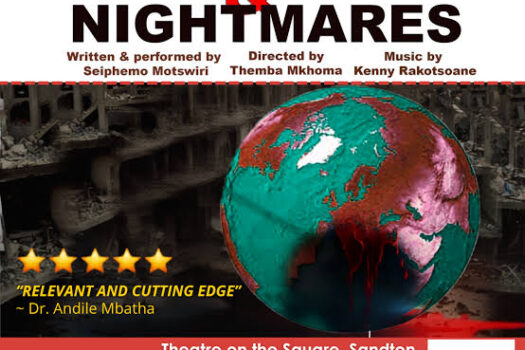 SANDTON THEATRE ON THE SQUARE PRESENTS WORDS AND NIGHTMARES THIS JULY