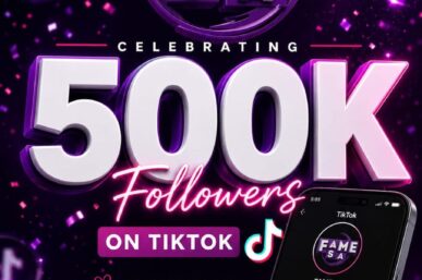 POPULAR BLOG FAME SA’s CELEBRATES 500K TIKTOK MILESTONE