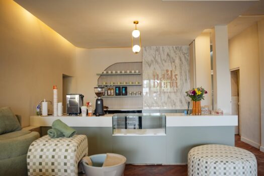 JOBURGS HOTTEST NEW BEAUTY SPOT IS SERVING NAILS, COFFEE, PASTRIES AND BLOOMS