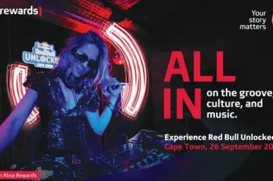 ABSA REWARDS INVITES SA TO GO ALL IN FOR UNFORGETTABLE RED BULL EXPERIENCES