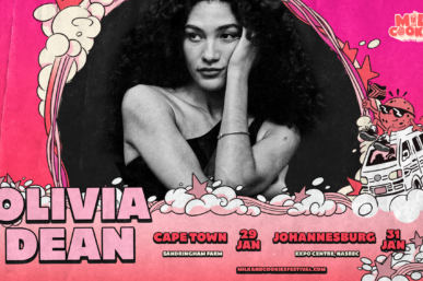 OLIVIA DEAN TO HEADLINE MILK + COOKIES FESTIVAL SOUTH AFRICA 2027